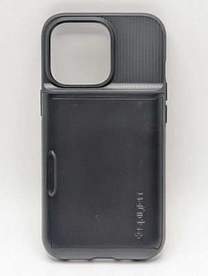 Spigen iPhone 13 Pro Case | Slim Armor CS | Black | ACS03274