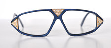 Cazal Vintage Eyeglasses - NOS- Model 199 - Col.618 - Gold, Blue  Stones