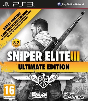 Sniper Elite 3 (Sony PlayStation 3 N/A) Videospiel Qualität garantiert