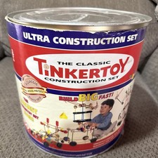 Vtg The Classic Tinkertoy Ultra Construction ...