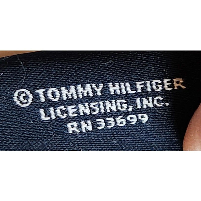 Tommy Hilfiger Cortina de Ducha Tobin Rayas RN #33699 Rayas Azules y Grises Foto 3 de 4