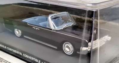 Eon 1/43 Lincoln Continental Convertible Goldfinger James Bond 007 Diecast Car