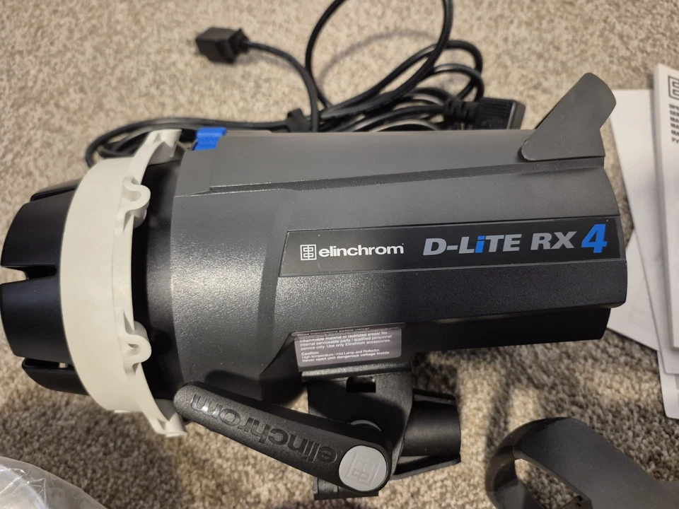 Kit de primer estudio Elinchrom D-Lite RX 4 y control remoto de velocidad El-Skyport Foto 2 de 4