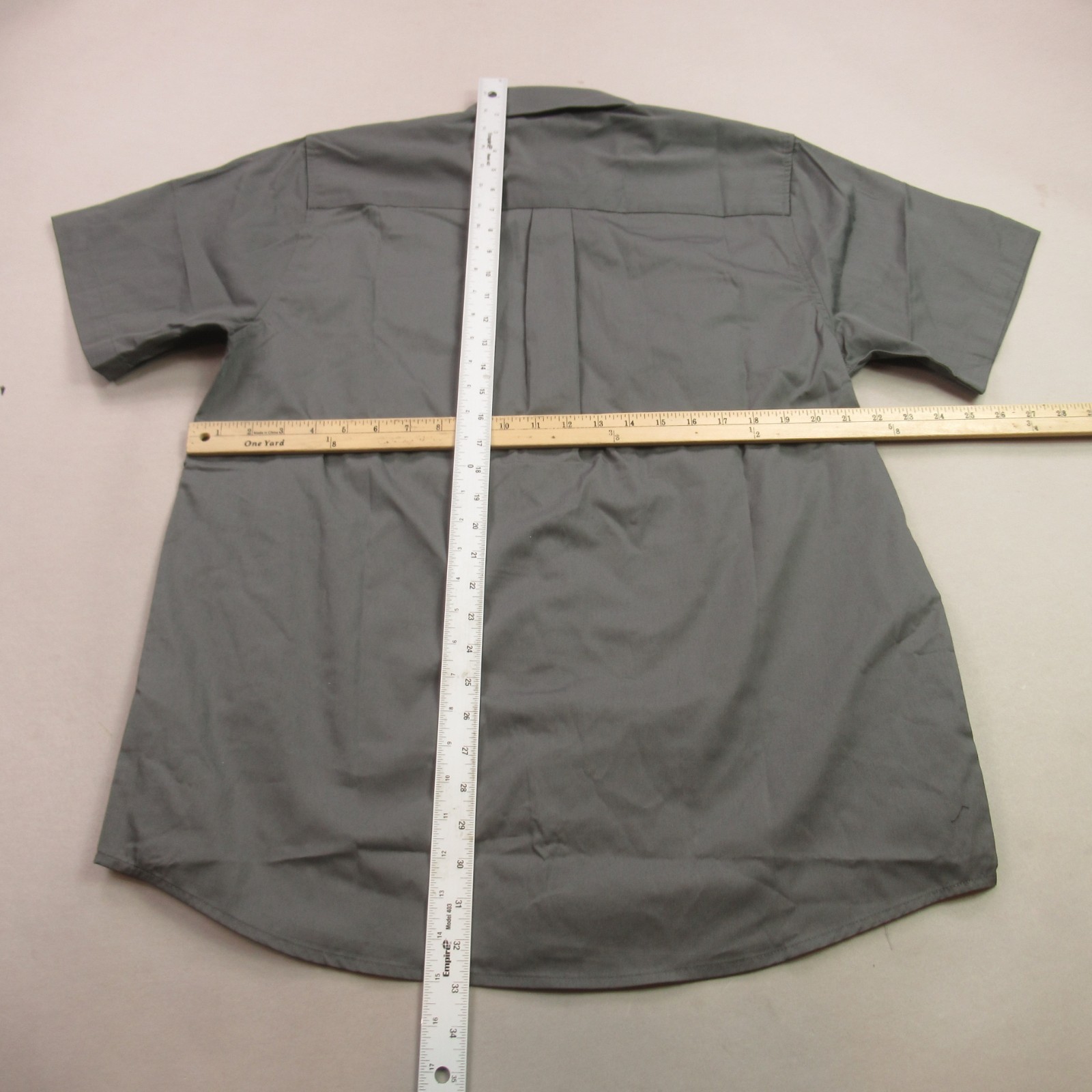Dixxon Shirt Mens Large Short Sleeve Button Up Pockets Lightweight Casual image 8