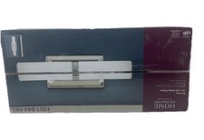 Home Decorators 60-Watt Equivalent Polished Nickel LED Vanity Light New