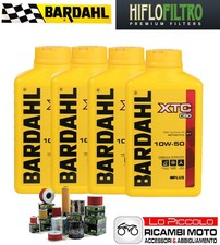 Cutting 4 OIL [BARDAHL] XTC 10w50 + FILTER Triumph STREET TWIN 900 2024