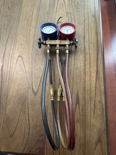 Yellow Jacket Manifold Gauge With 3ft Hoses W Ball Valves