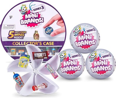 Zuru 5 Surprise Mini Marken Serie 3 Sammlerkoffer mit 4 exklusiven Minis