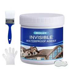 Transparent Waterproof Adhesive, 17.5oz Leak Invisible Waterproof Sealant for...