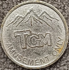 Token TGM - 👾🕹️ Game Machine and Arcade Tokens - Vintage 