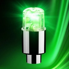 8pcs Led Tire Valve Stem Lights Car Auto Wheel Flashing Caps Bike Motorcycle