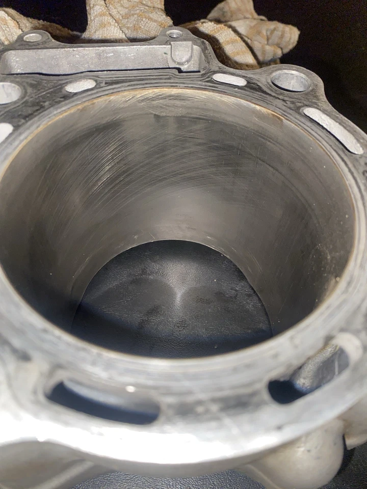 Jarra de manga cilíndrica Honda Crf450r 2004-2008 extremo superior 2004 OEM Foto 4 de 4