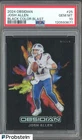 2024 Panini Obsidian Black Color Blast #25 Josh Allen Buffalo Bills SSP PSA 10
