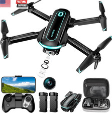Drone with Camera, Drones for Adults and Beginners, 1080P HD FPV Foldable Mini D