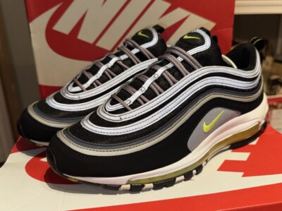 Nike Air Max 97 OG Japan.  Black. Volt. Metallic Silver. Size 10.  Original Box￼