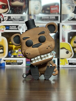Freddy Fazbear Funko Pop FNAF custom - Main Image