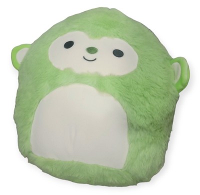 Squishmallows 12'' Mills Monkey Soft Lime Green Fuzz A Mallow Simian Plush NWT
