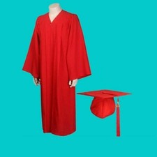 Unisex Graduation Gown University Academic Bachelors Robe Choir Preachers SHP