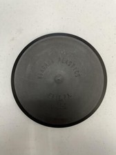 4" Flush Mount Black Plastic Body and Sheet Metal Hole Plug Qty 1