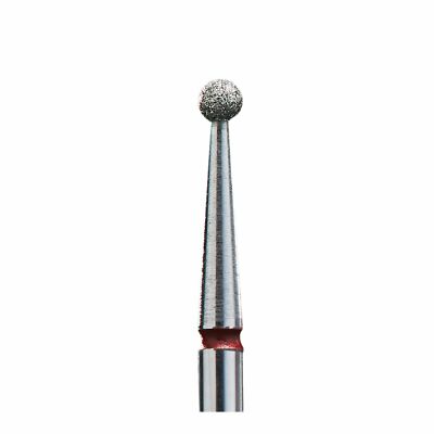 STALEKS PRO Diamond e-file nail drill bit 2.5mm - ball, soft grit, Russian elect