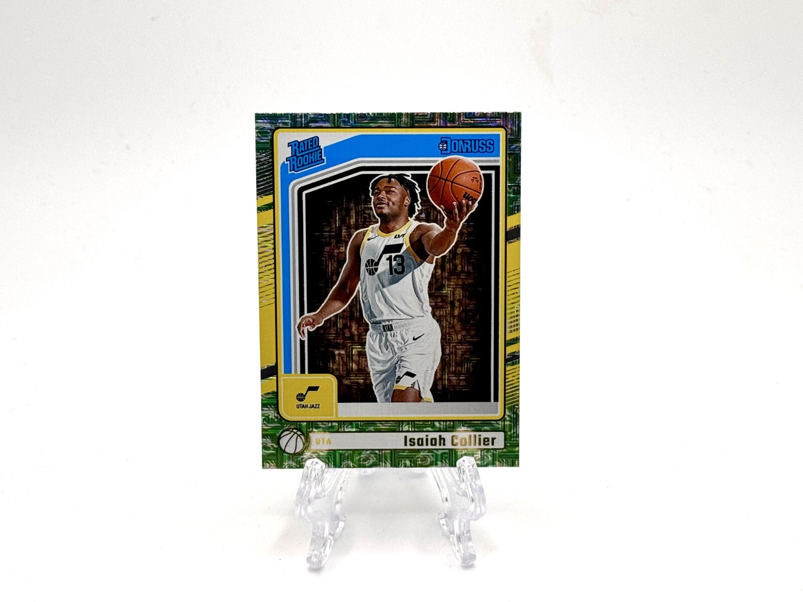 2024-25 Donruss Basketball Isaiah Collier RC Rated Rookie Dragon Choice #237 SSP