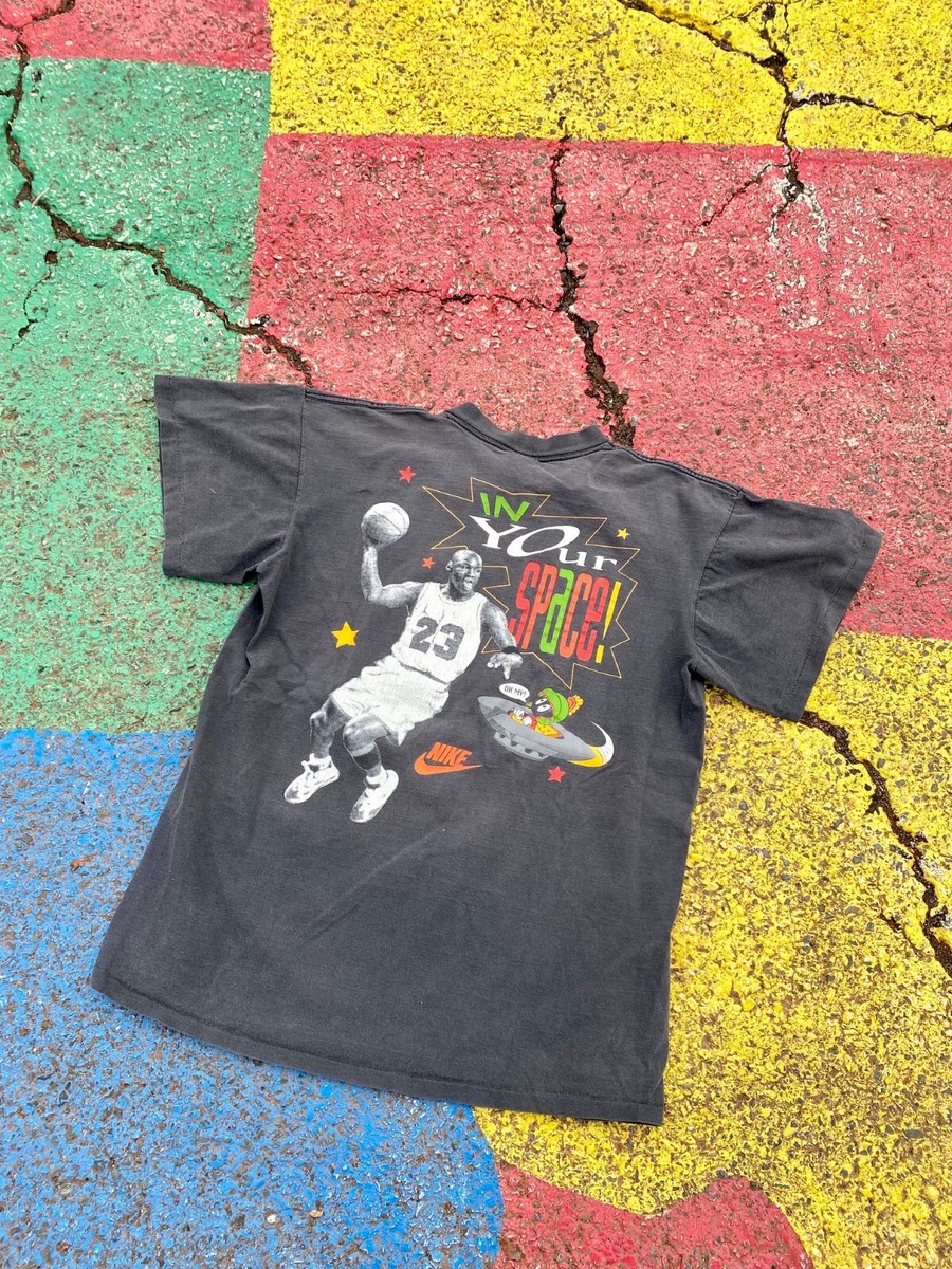 VTG Nike Air Jordan Marvin Martian Looney Tunes In Your Space