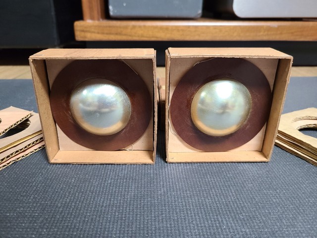 Super Rare Fedi 2 Inch Vintage Diaphragm Assembly Pair Audio WE Altec Speaker