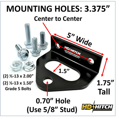 Tow Hitch For Hustler Mowers: Super Z, Fastrak, Sport, X One, ZR7, Z4, Mini Z, ATZ Models