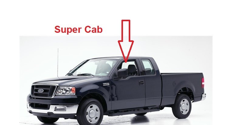 Ford F150 Driver Side Front Door Window Glass - 2004-2014 Replacement