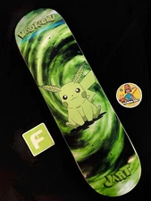 SUPER RARE Weedkachu Jart Skateboard Deck 420