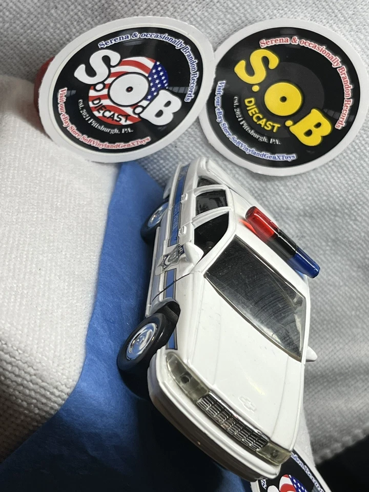 Road Champs 1993 Chevy Caprice Arizona DPS Police Patrol Car 1:32 NM Cond - Image 4 of 4