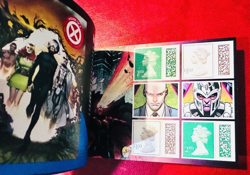 2023 X-MEN Prestige Stamp Book Royal Mail UK GB LIMITED EDITION MNH + COA - Picture 8 of 8