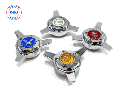 Zenith 3 Bar Locking Cut Chrome Lowrider Wire Wheel Knock-Off