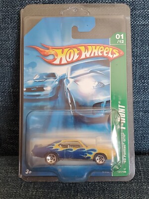 HOT WHEELS 2007 TREASURE HUNTS SERIES - '69 PONTIAC GTO #121 - Great Card -