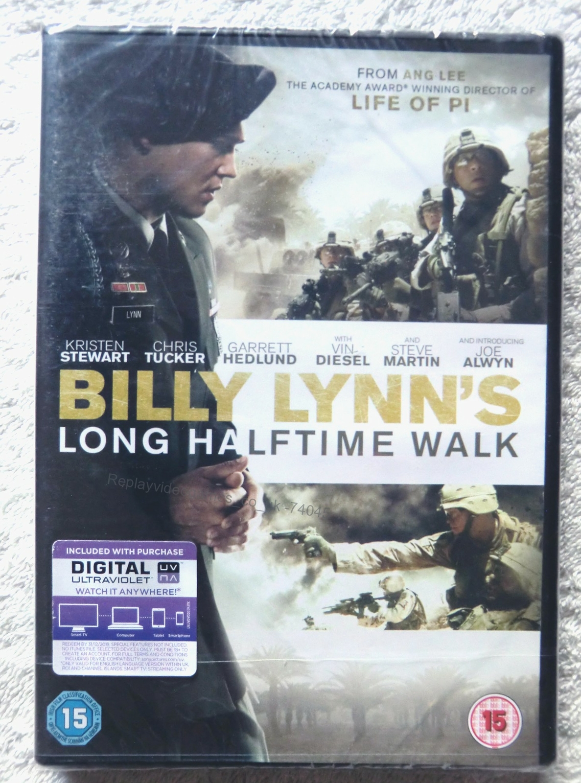 74045 DVD - Billy Lynn's Long Halftime Walk [NEW / SEALED]  2017  CDR3694