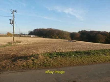 Photo 12x8 Stubble Field and Woodland near Manor Farm Conisbrough The wood c2016