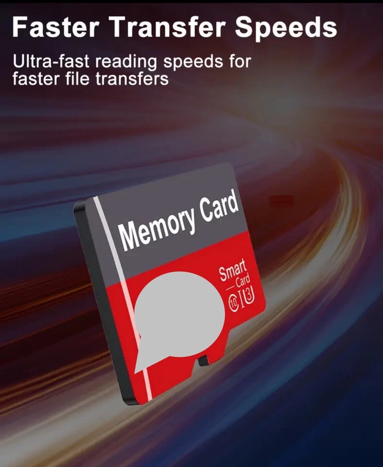 Micro SD Flash , Tarjeta De Meloria de Alta Velocidad . 1GB y Con Un Adaptador . - Image 3 of 4