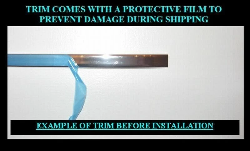 FITS VOLKSWAGEN CHROME SIDE DOOR TRIM MOLDING W/5YR WRNTY - Image 2 of 4