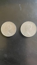 Two Hong Kong 1981, 5 Dollars Queen Elizabeth II Coin