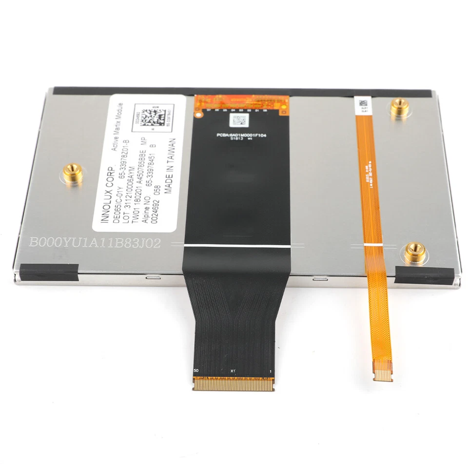 6,5" Display DE065IC-01Y für BMW Mini R60-R5X Alpine Navigation 6A01M0001F104 - Bild 2 von 4