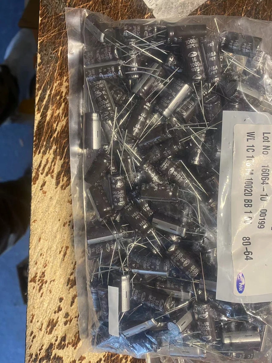 20x Condensatori Elettrolitici Samwha 2.2uF 63V A Bassa Dispersione (Low Leakage) - Radiali - Foto 6