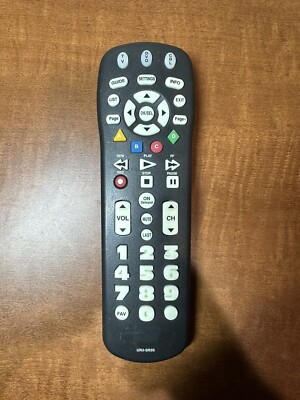 Spectrum/Time Warner TV Cable Big Button UR3-SR3S Remote Control Tested