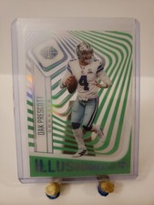 2021 Panini Illusions Football Illusionists GREEN Dak Prescott #ILL-8 NM