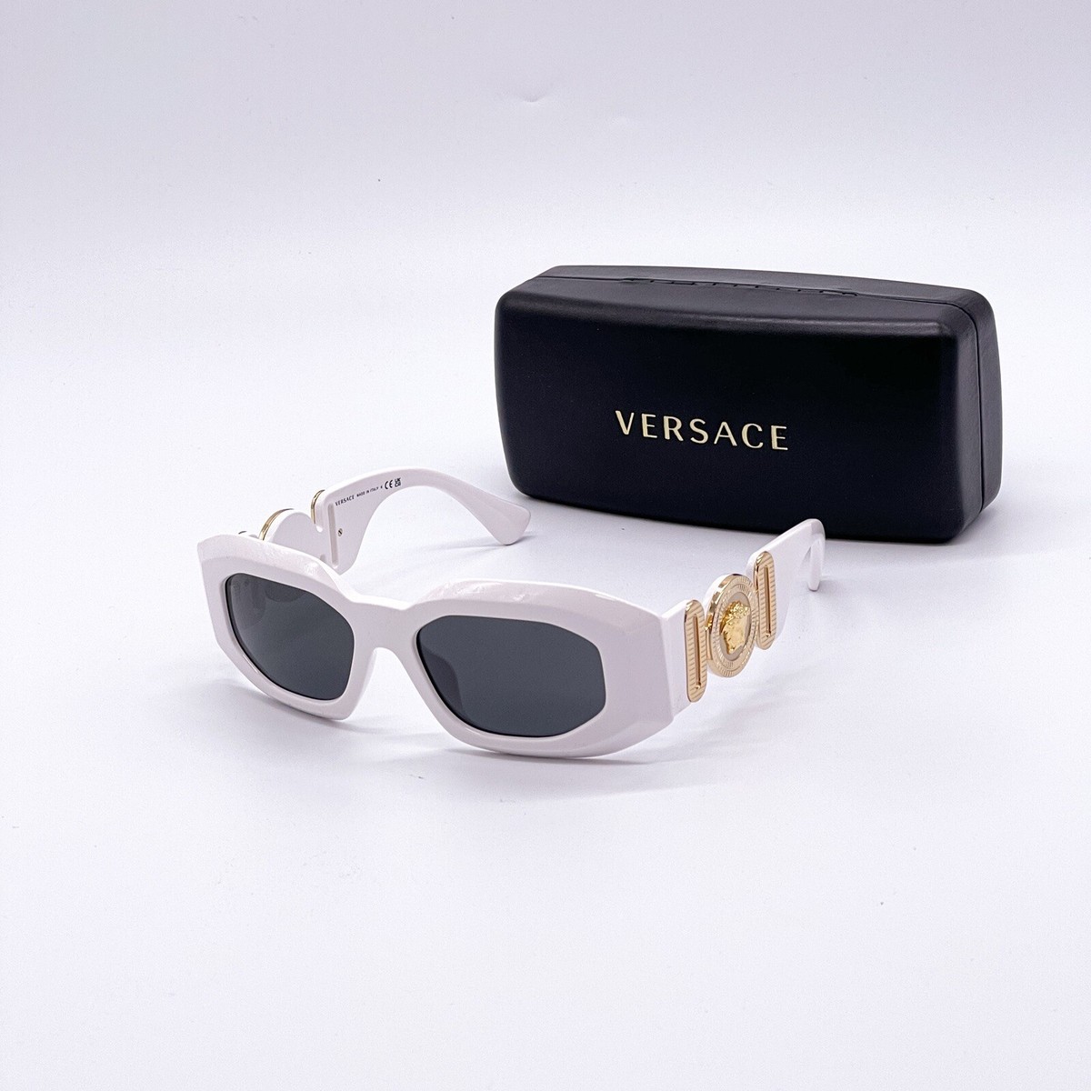 NEW VERSACE VE4425U 314/87 SUNGLASSES WHITE WOMEN EYEWEAR | eBay