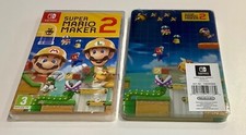 Super Mario Maker 2 - Video Game & Collectors Steelbook - Nintendo Switch - New