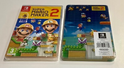 Super Mario Maker 2 - Videospiel & Sammler Steelbook - Nintendo Switch - Neu