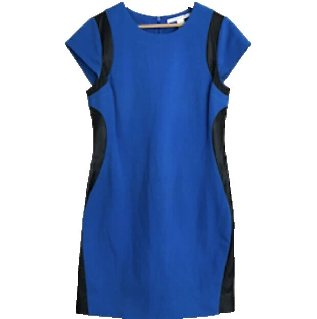 Vestidos Diane von Furstenberg vaina de cuero para mujeres