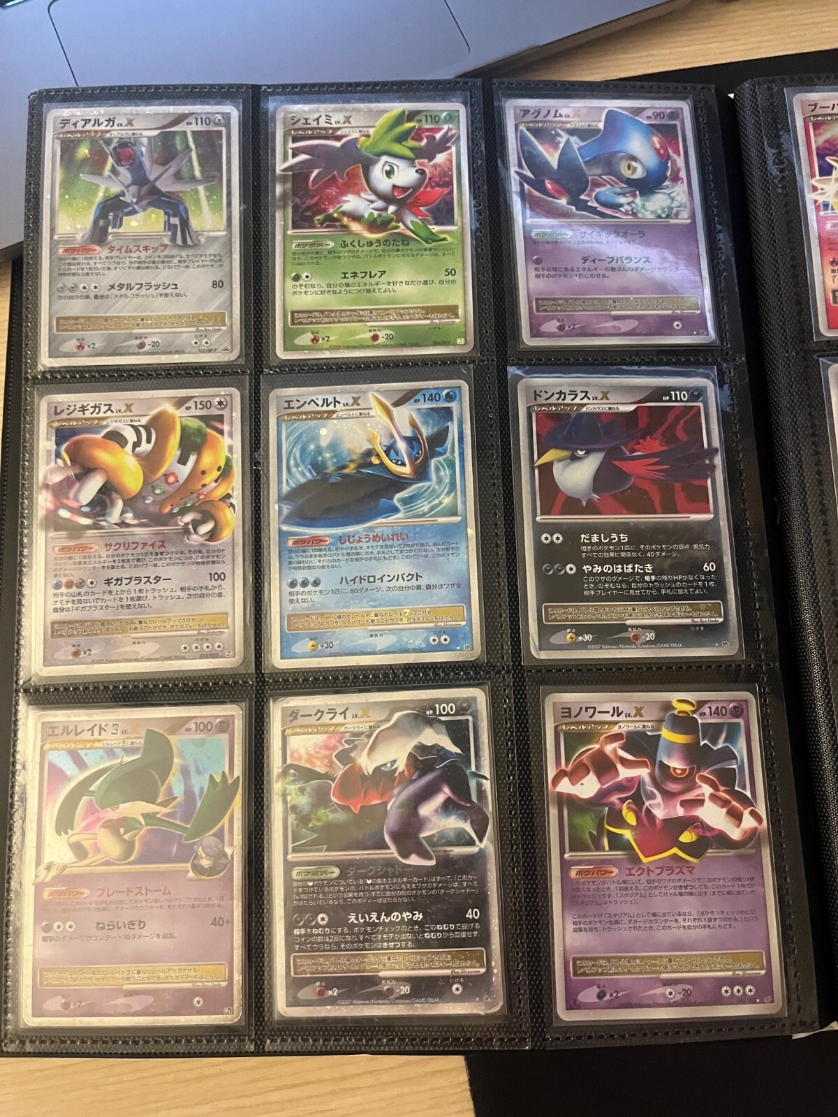 Old Pokemon Japanese Vintage Binder Collection 117 Cards Total eBay