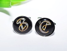Manschettenkn&ouml;pfe +++ Initialen Ihrer Wahl +++ Monogramm cufflinks Buchstaben