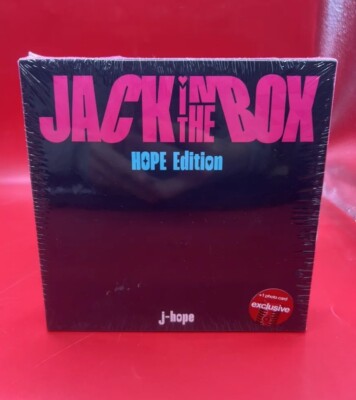 J-HOPE - JACK IN THE BOX - HOPE EDITION TARGET EXCLUSIVE + PHOTO CARD SEALED BTS